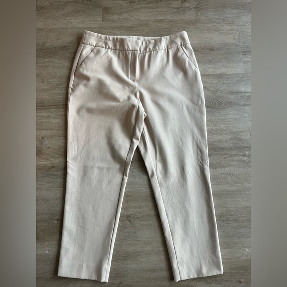 Chico's Tan Pants SZ 14 NWOT - Picture 1 of 5